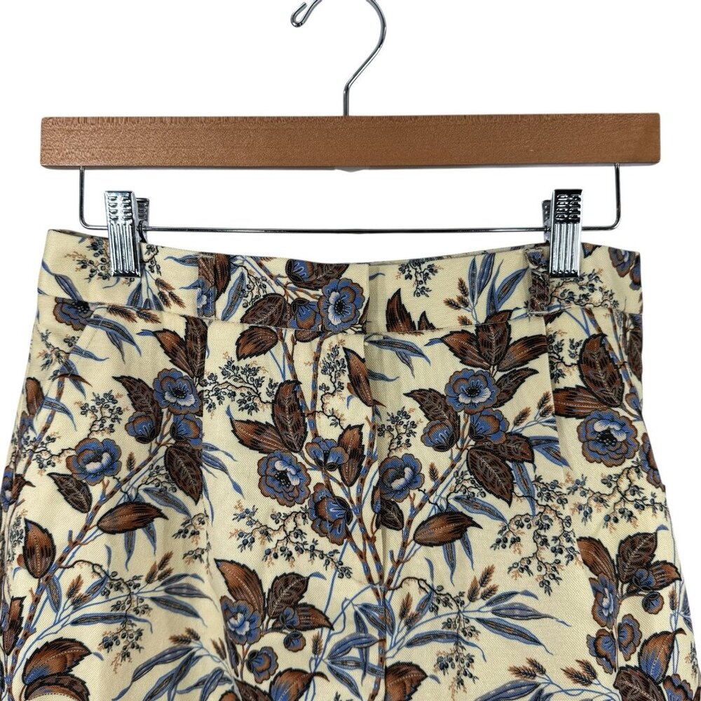 Tuckernuck Cream Floral High-Waist Shorts Romper - Picture 11 of 15